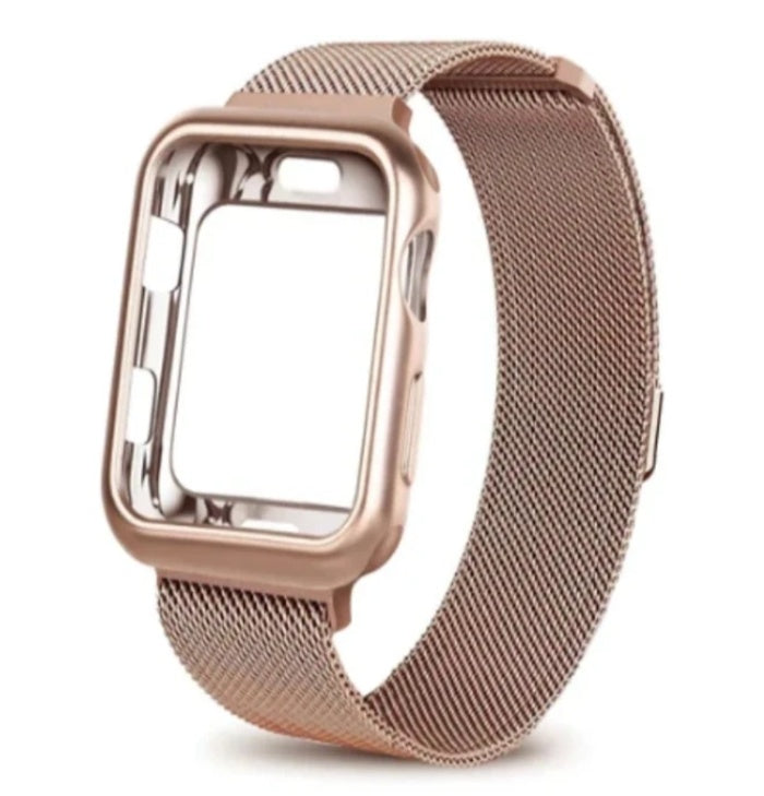 Semi full package electroplated case is suitable for watch strap and case sub set