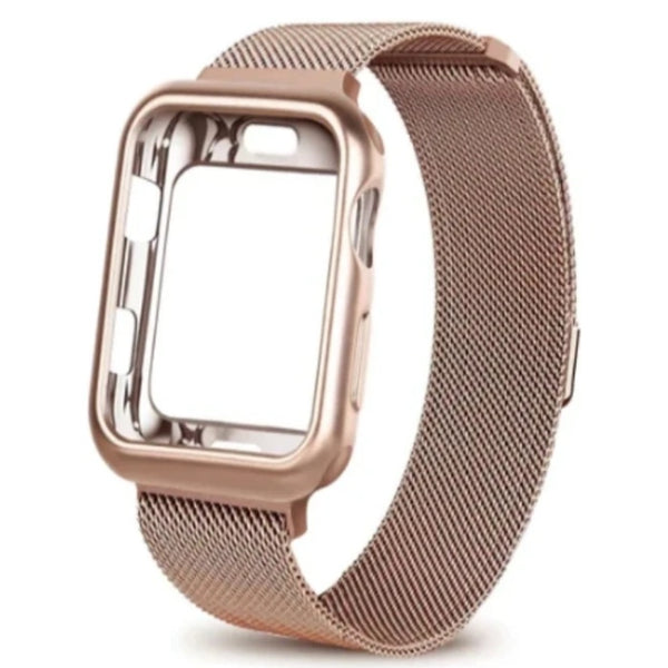 Semi full package electroplated case is suitable for watch strap and case sub set