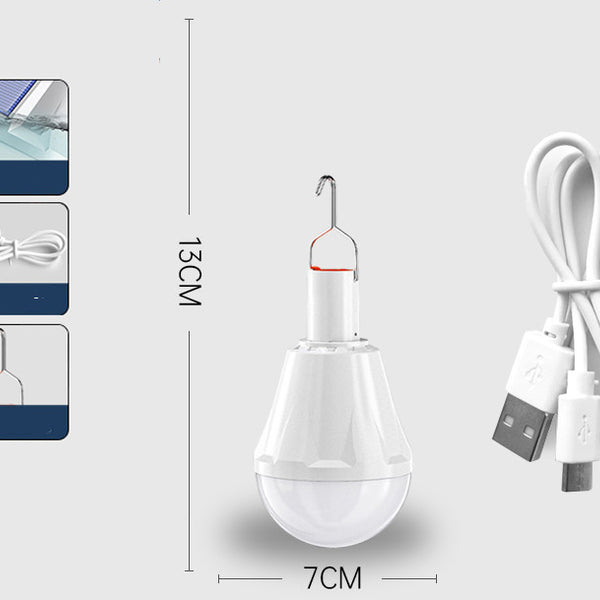 Rechargeable Bulbs Home Outdoor Super Bright Lighting Night Market