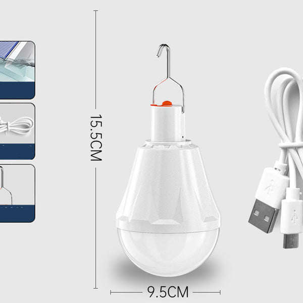 Rechargeable Bulbs Home Outdoor Super Bright Lighting Night Market