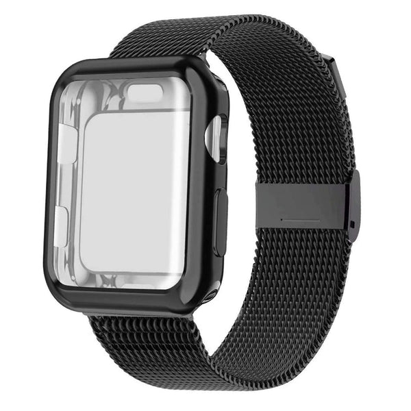 Semi full package electroplated case is suitable for watch strap and case sub set