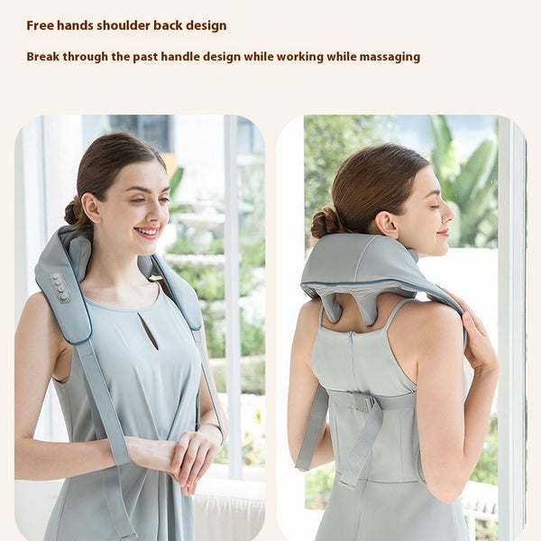 Shoulder Massage Instrument Neck Kneading Hot Compress Multifunctional Wireless