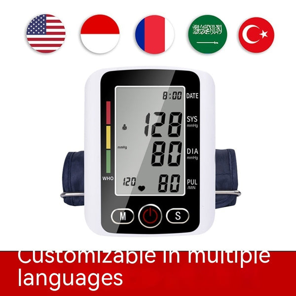 ARM Electronic Sphygmomanometer Measuring Household Automatic