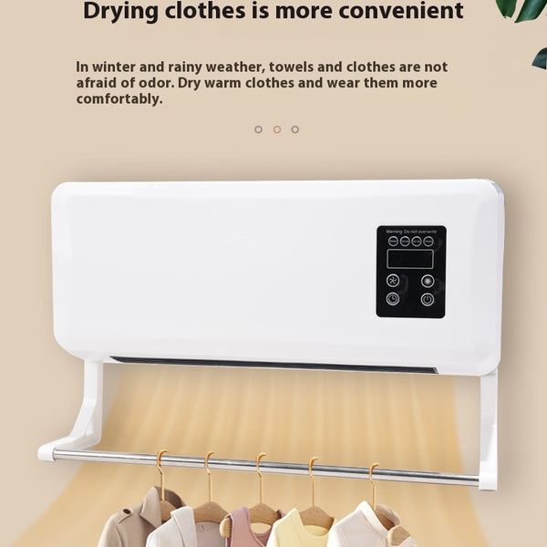 Warm Air Blower Bathroom Heater Wall-mounted Cold And Warm Dual-use