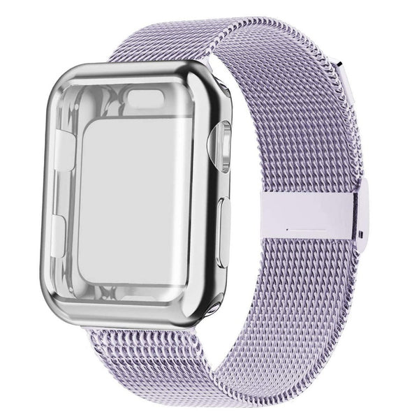 Semi full package electroplated case is suitable for watch strap and case sub set