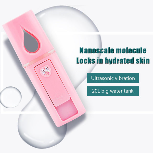Water Replenishment Meter L2 Mirror Spray USB Charging Humidifier Cold Spray