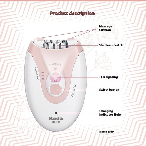 Portable Charging Hand Hair Leg Smart Electric Removal Device
