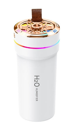 Car Humidifier Small Mini Air Purifier Starry Sky Projection Ambience Light