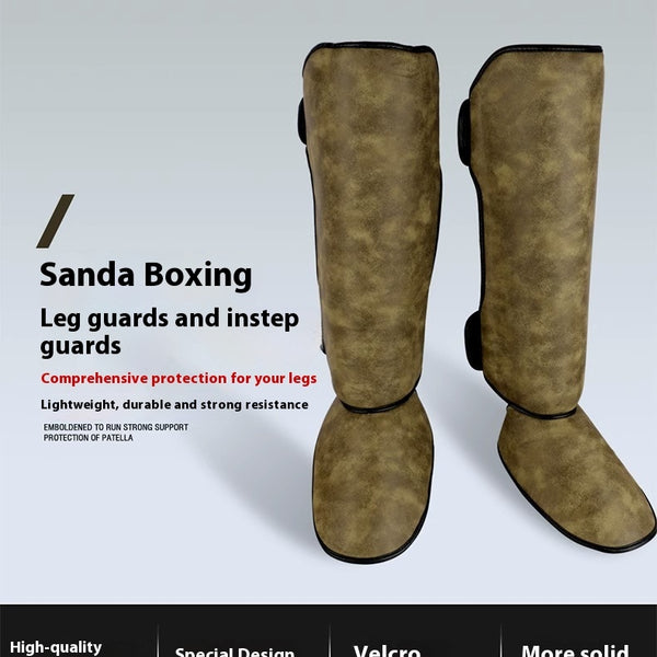 Shin Guard Thickened Fighting Boxing Shin Guard