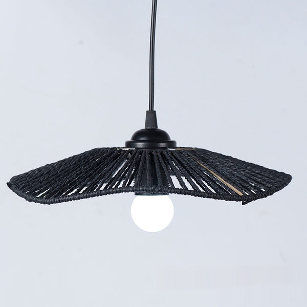 Paper String Rattan-like Lighting Lampshade
