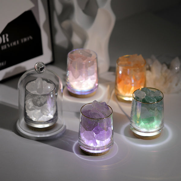 Fragrant Stone Aromatherapy Oil Gift Set Home Indoor Fragrance Crystal No Fire