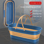 Household Double Handle Washing Mop Bucket