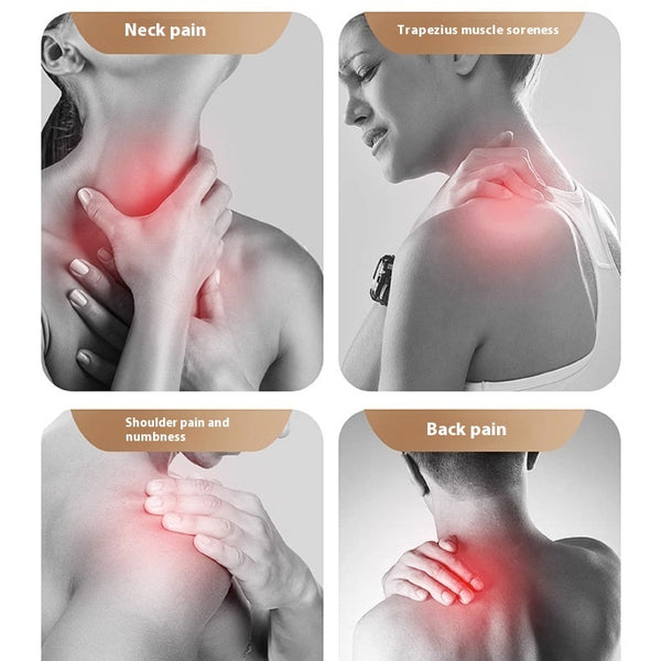Shoulder Massage Instrument Neck Kneading Hot Compress Multifunctional Wireless