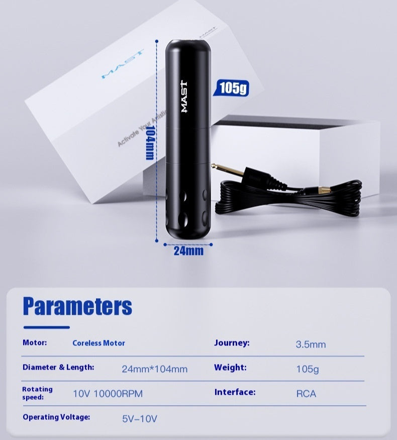 Tattoo Embroidery Eyebrow Tattoo Floating Lip Eyeliner Tattoo Integrated Motor Pen Machine