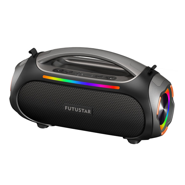 Camping Portable Waterproof 60W Wireless Bluetooth Extra Bass Colorful Light Audio